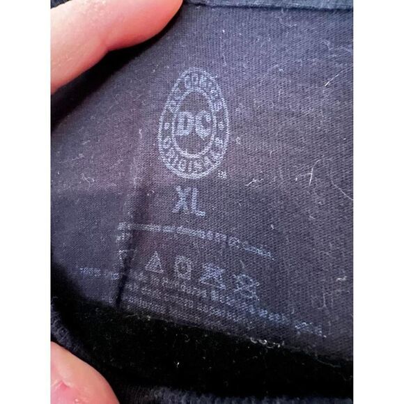 Batman DC Comics T-Shirt Men's Black Original Chest Logo XL - Picture 5 of 7